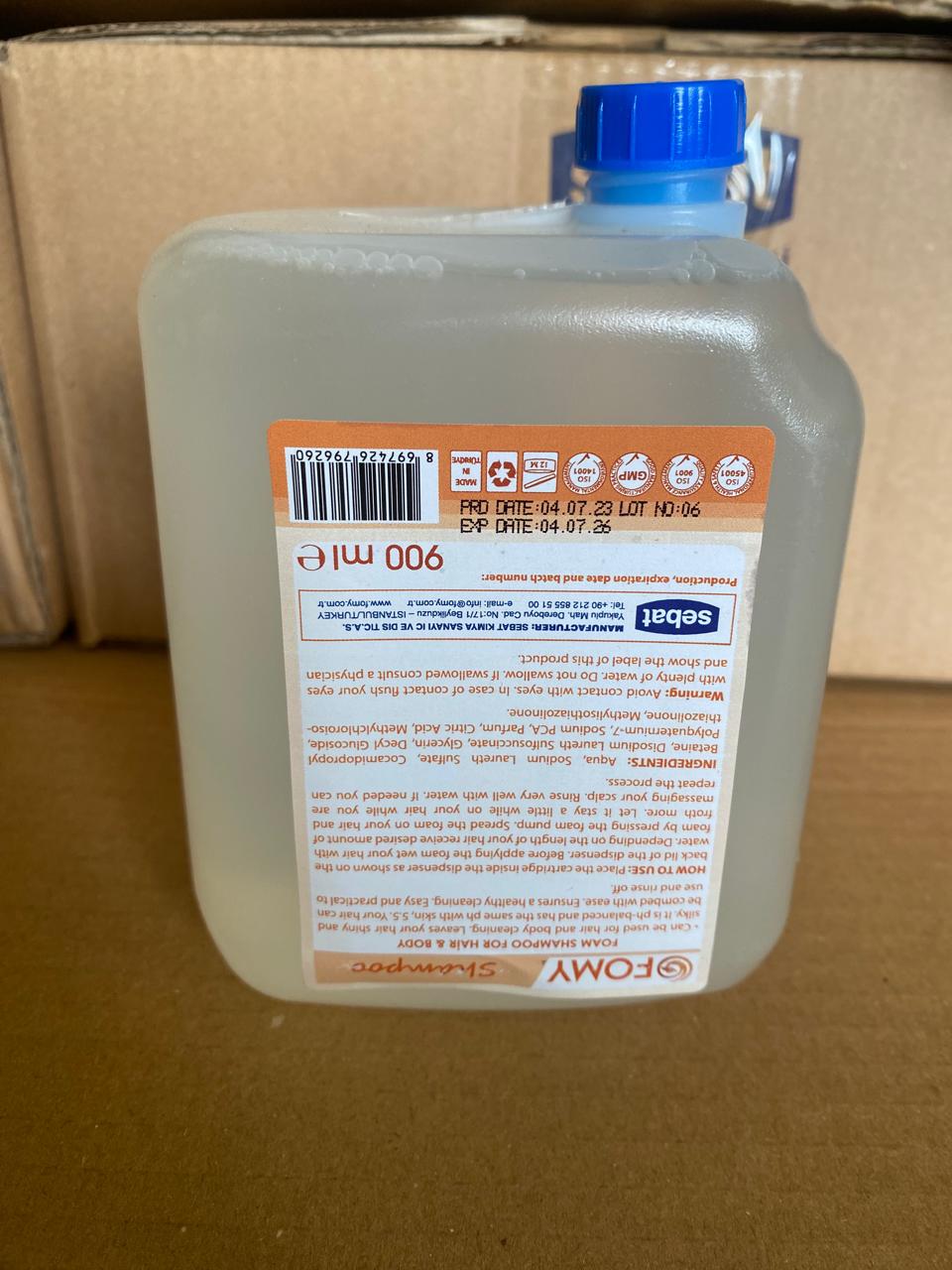 FOMY Foam Shampoo Hair & Body